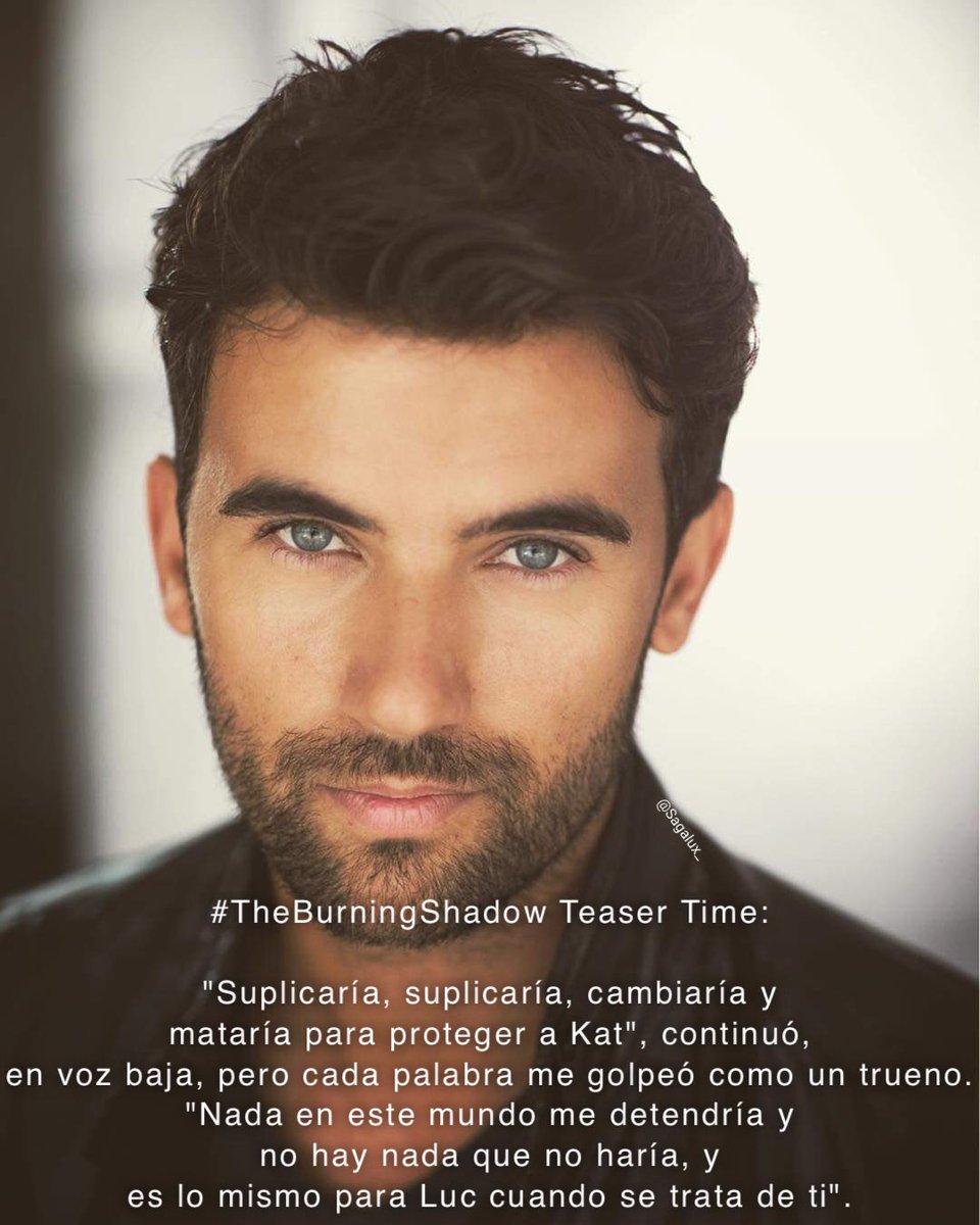 Teaser de Burning Shadow 
(Historia de Luc &amp; Evie) 
Spin off de la Saga Lux.