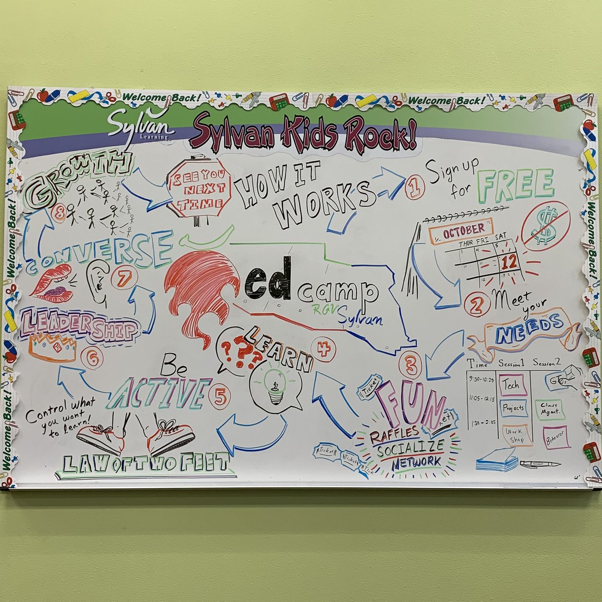 We are so ready for edcamp!!! #edcamprgvsylvan #joinus #education #teachers