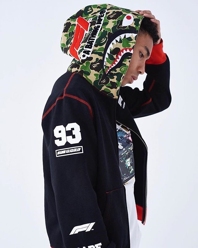 RetailedYou's tweet photo. BAPE x F1 collab is 🔥 We can’t decide which piece is our favorite OCTOBER 5th Release

@bape_us and @f1 are back again with their second installment to celebrate the 2019 Formula 1 Japanese Grand Prix. Following their ABC…

📸 https://t.co/tvR4LyFDn6 via https://t.co/bMeB9qA52M https://t.co/VL707igaM6
