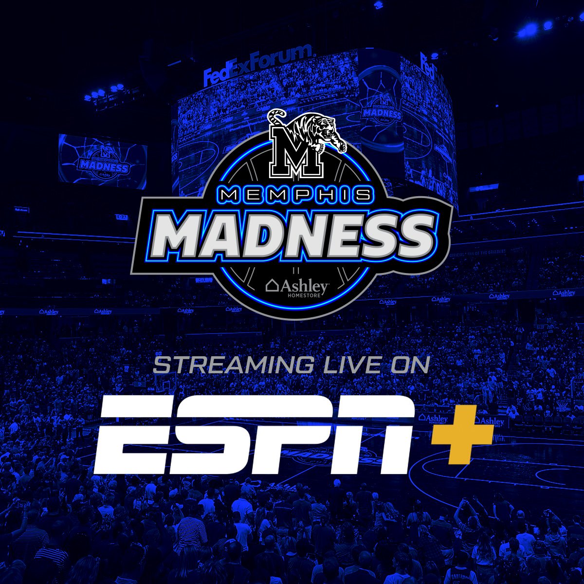 🚨 BREAKING NEWS 🚨

Memphis Madness will be streamed exclusively on ESPN+ on Thursday night beginning at 7 PM!

#GoTigersGo