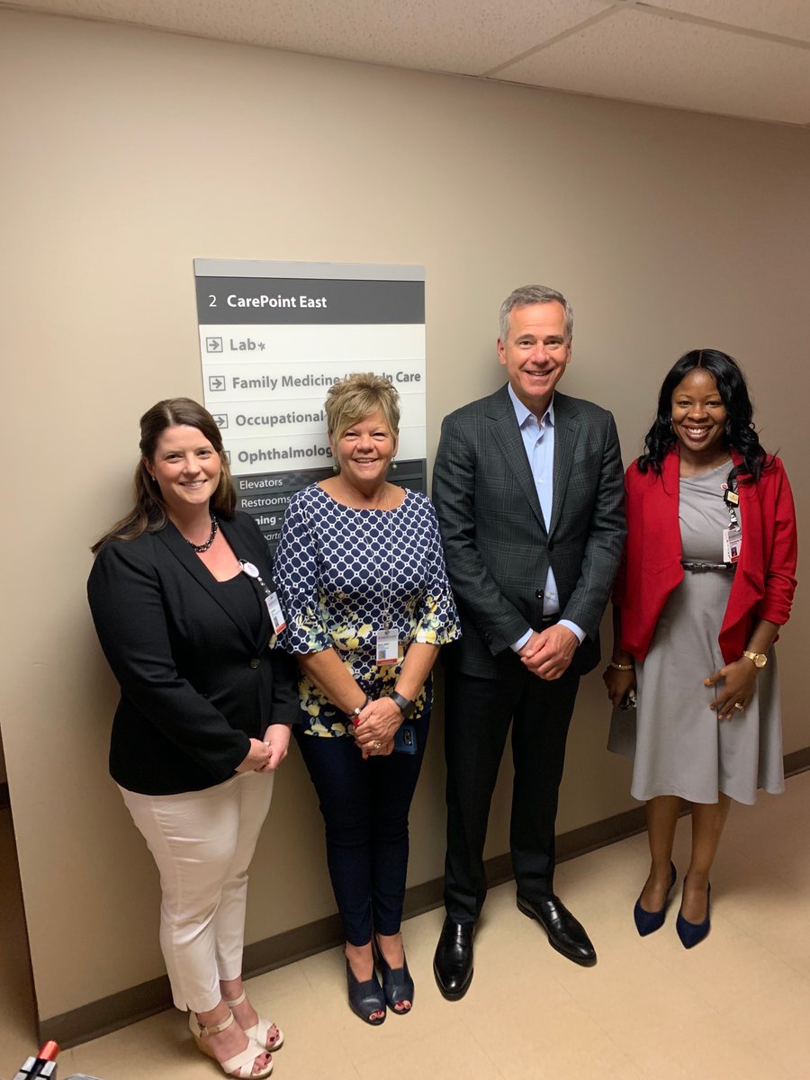 drhpaz's tweet photo. Our health system and those in it play a critical role in serving the health needs of our community. After spending time at @OSUWexMed East Hospital &amp; Outpatient Care East today, it’s clear how passionate our team is about providing access to care to Columbus' East side. https://t.co/IMRIY3Mr1t