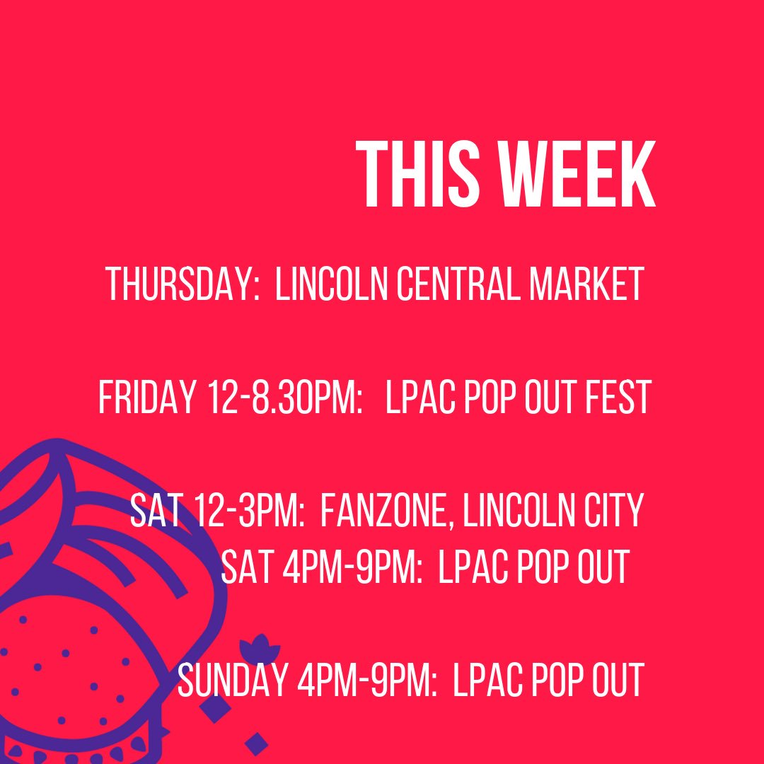 curryjackscaf's tweet photo. This week we’re @LPAC_Lincoln all weekend celebrating their #PopOutFest. That means you can drop by, grab a curry AND eat it inside with a 🍷🍺! Almost like a #popup restaurant! We’re excited. We’re also excited about all the great theatre going on 🌶🔥 https://t.co/h2S0fVwPYd https://t.co/tbKslm7rxP