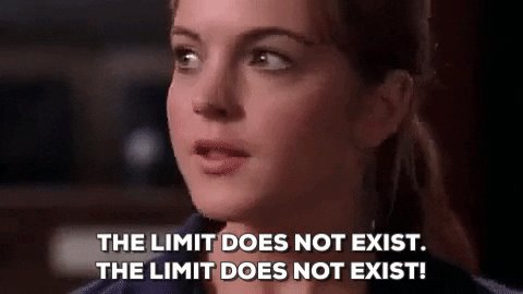 The limit does not exist (from Mean Girls)