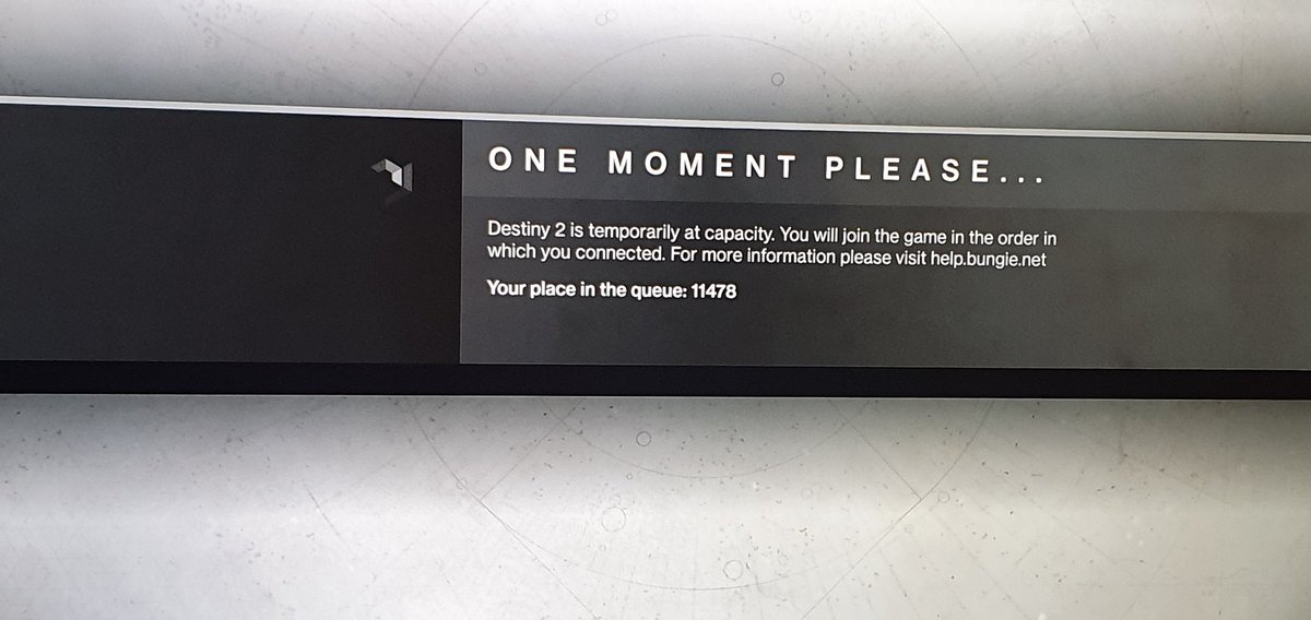 erhan0vic's tweet photo. @Bungie  @DestinyTheGame @BungieHelp  like really? I've been waiting for 40minutes already, then my screen changes (getting my hope's up) then I get this message! Sort it out! https://t.co/FM9JR5vaEv