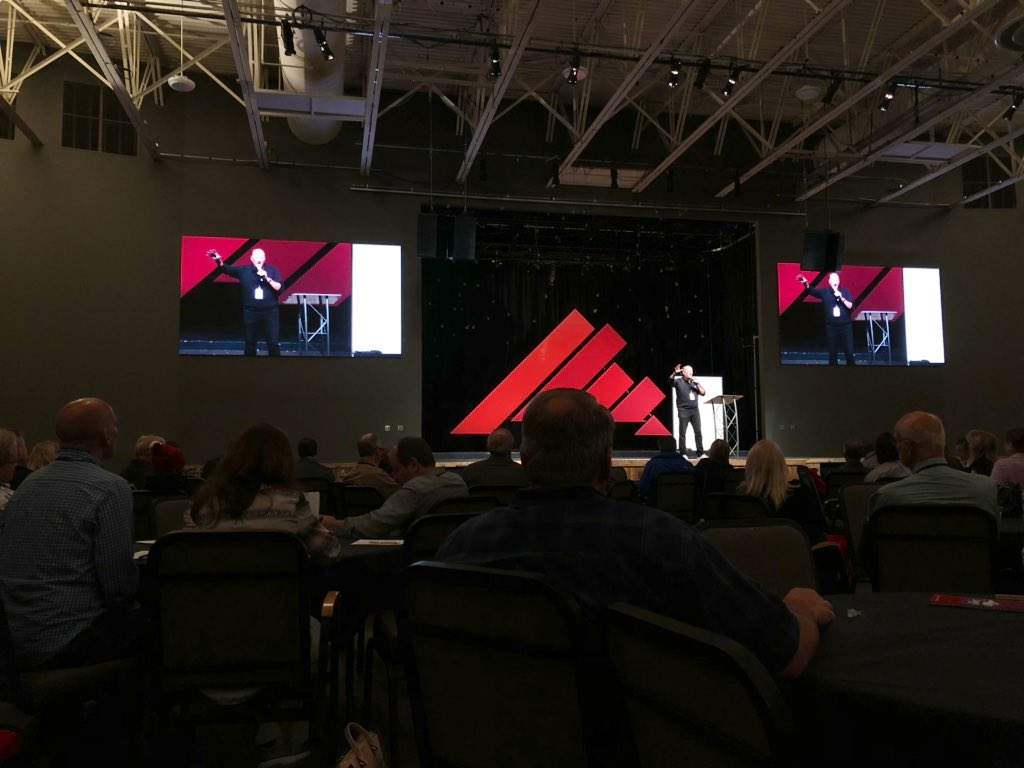 ChurchLending's tweet photo. From the number 1 fastest growing church in America - "Make sure you ask yourselves: have we lost our love for lost people? Have we stopped being fishers of men and are we just keepers of the aquarium?" -@rayjohnston #outreachsummit https://t.co/Yme0R2tDPL