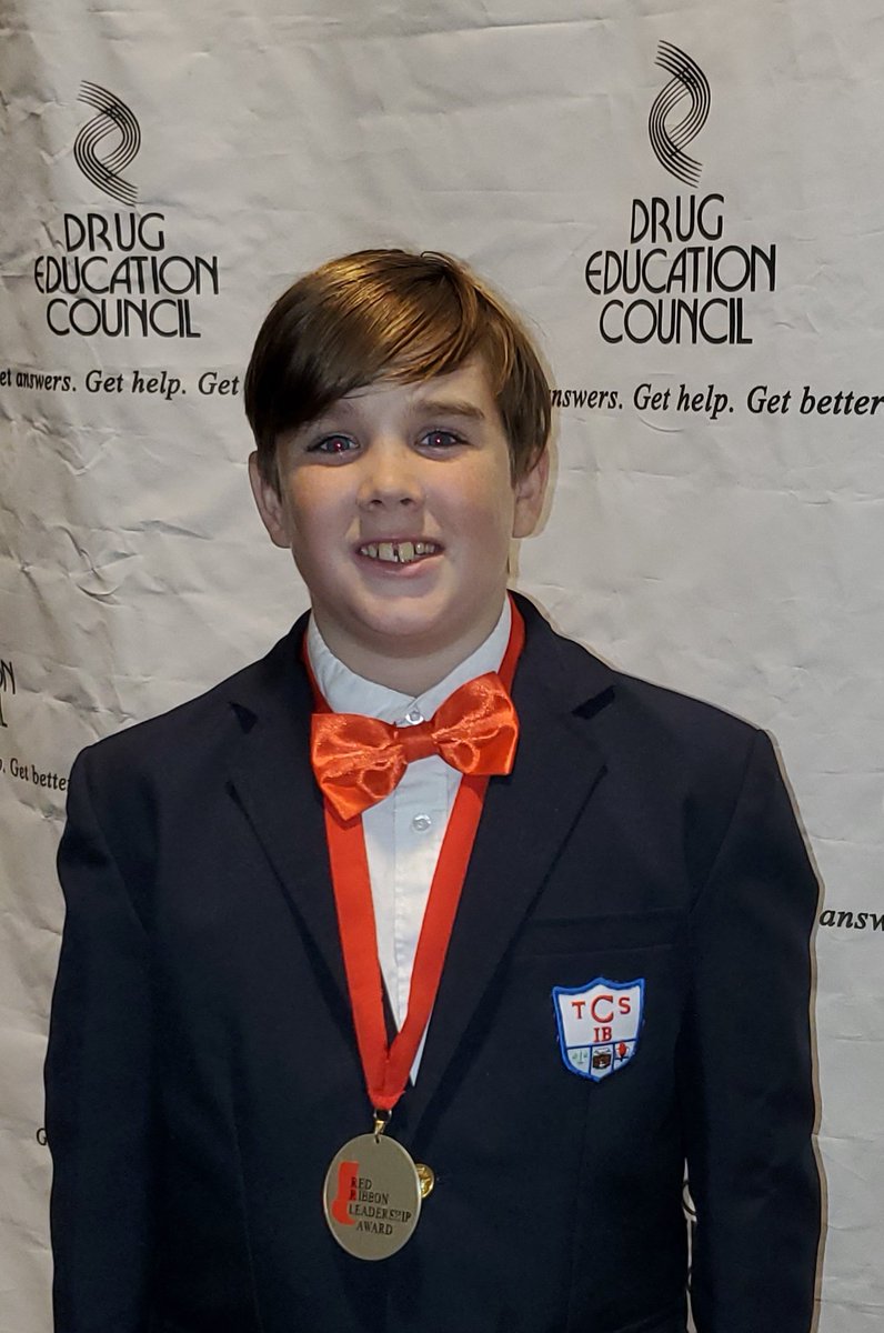 ChristyLeGros's tweet photo. Our Dylan was selected at the Red Ribbon representative for Council Traditional School #besmartbehealthy @CouncilComets @Drug_Education @empowermcpss https://t.co/8qdewdMoS4