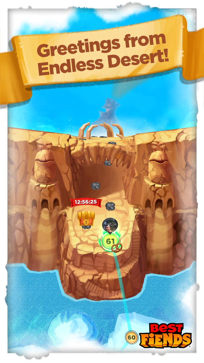 eruzicky's tweet image. Gate Opened! Bring on the Endless Desert in #BestFiends - Download FREE - download.BestFiends.com via @bestfiends