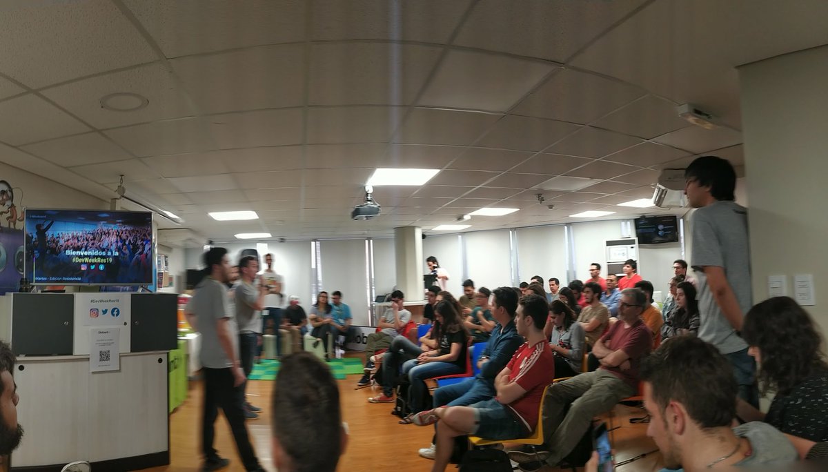 fernandezja's tweet image. Comenzando la #devWeekRes19 en @Globant  #Resistencia