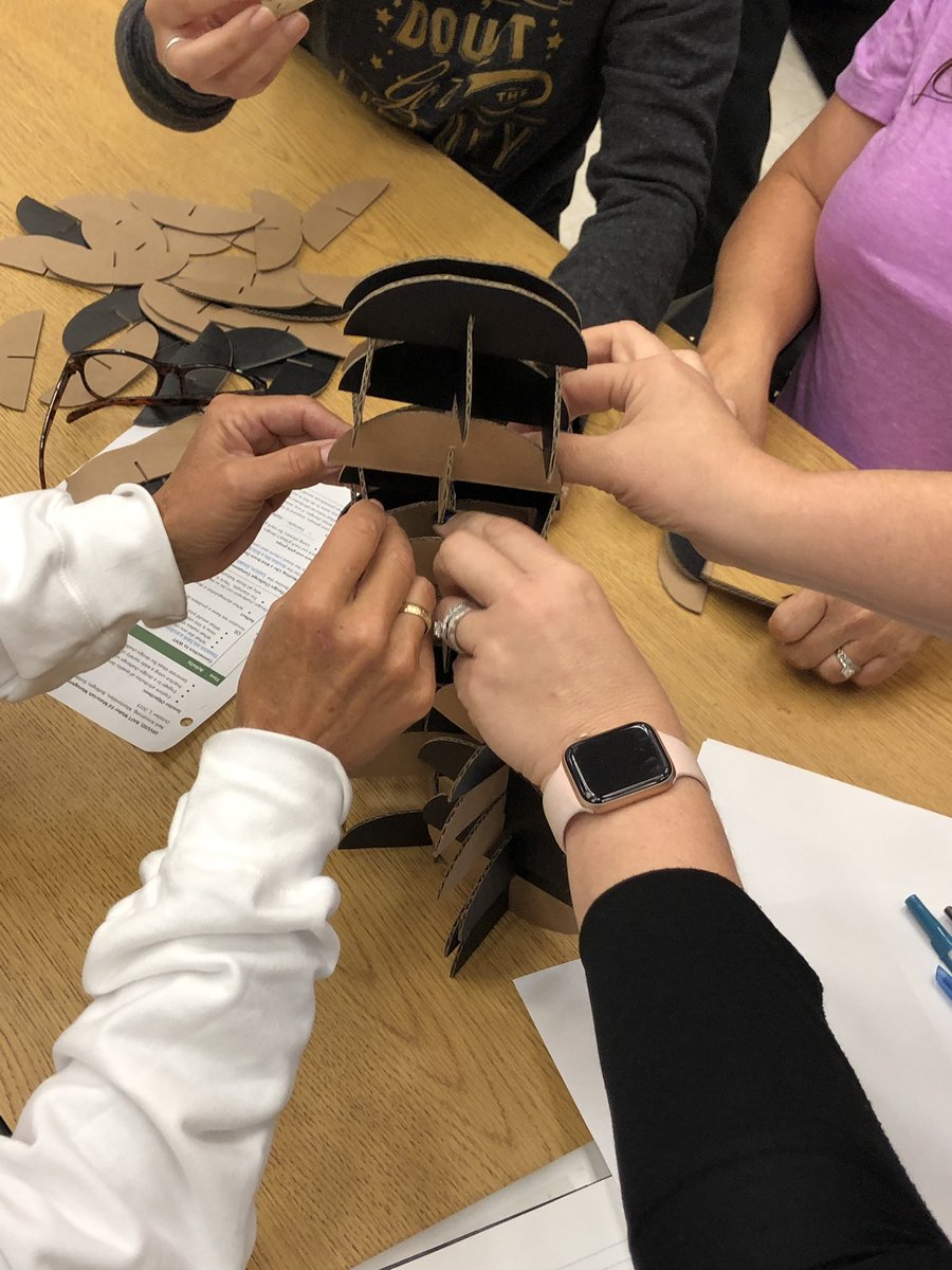 NAESeagles's tweet photo. Professional development with our friends from Montevideo Elementary @MO_Mustangs. Design Challenge training with @RAFTBayArea to help further engage our students in our Maker’s Space! #growingmakers #CHIME @NAESeagles @SRVUSD_Supt @SRVUSD1 https://t.co/pZ5caQtDlg