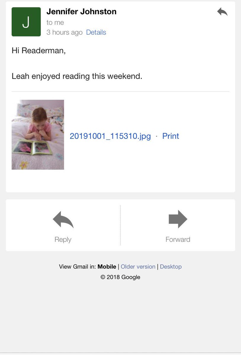 MrsWooLido's tweet photo. Reader-Manβs email is filled with super readers reading in bed! Mission accomplished βοΈ #LBreads #ProudToBeLB #firstgrade #readerman #readingisoursuperpower https://t.co/s9vfXHpfwh