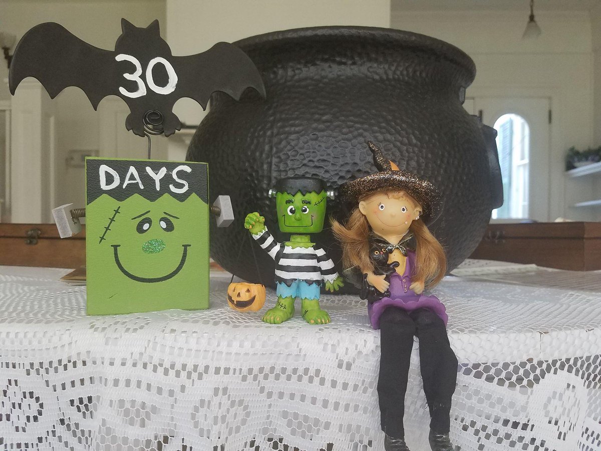 sbmaxeyhouse's tweet photo. Fall is almost here, bringing with it autumn leaves, hot chocolate, and our personal favorite... HALLOWEEN! 
Adam and Belynda have arrived to help us count down to Trick-or-Treat! 
Keep an eye out for their adventures across Paris this month! 
#CountdownToHalloween #MaxeyHouse https://t.co/4eWzHONBic
