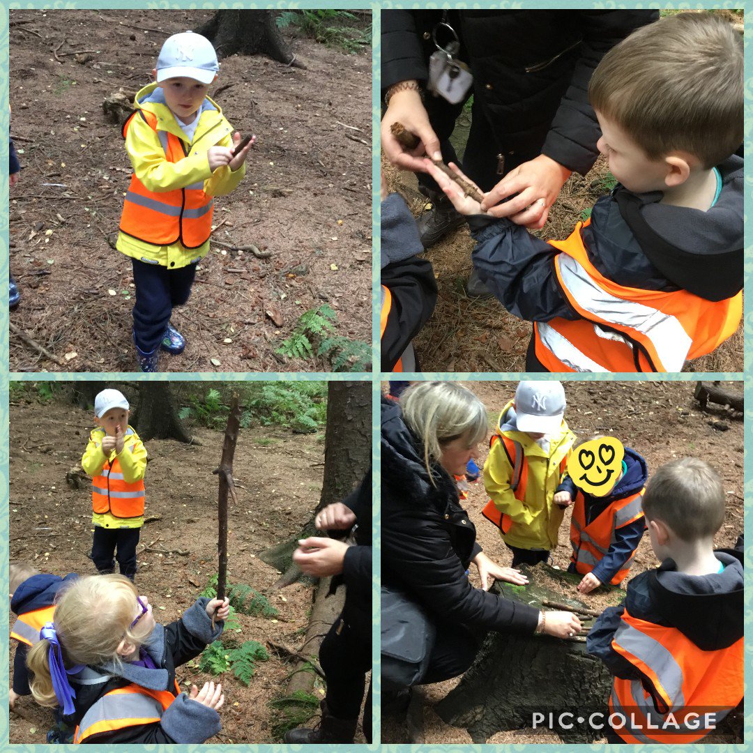 GillianOlford's tweet photo. We've been continuing our learning about Stick Man @KnightsridgeEYC. Finding sticks, using our hands as a measuring tool then collaborating to sort and order by size. We love outdoor learning. #developingearlymathsskills @mathsweekscot #MathsWeekScot @edscot_maths @MathsScot https://t.co/LxlgHa3oaL