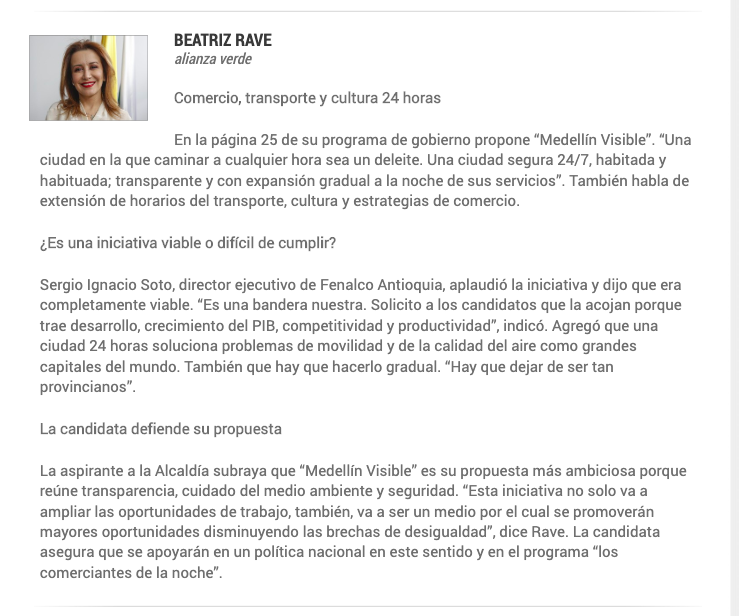 BeatrizRave's tweet photo. Sergio Ignacio Soto, director ejecutivo de @Fenalco_Ant, aplaudió nuestra iniciativa de una ciudad 24/7 y dijo que "era completamente viable porque trae desarrollo, crecimiento del PIB, competitividad y productividad”.
#Gracias
#YaEsTiempo
https://t.co/eR1DpaGr5x https://t.co/PB7odgTQbg
