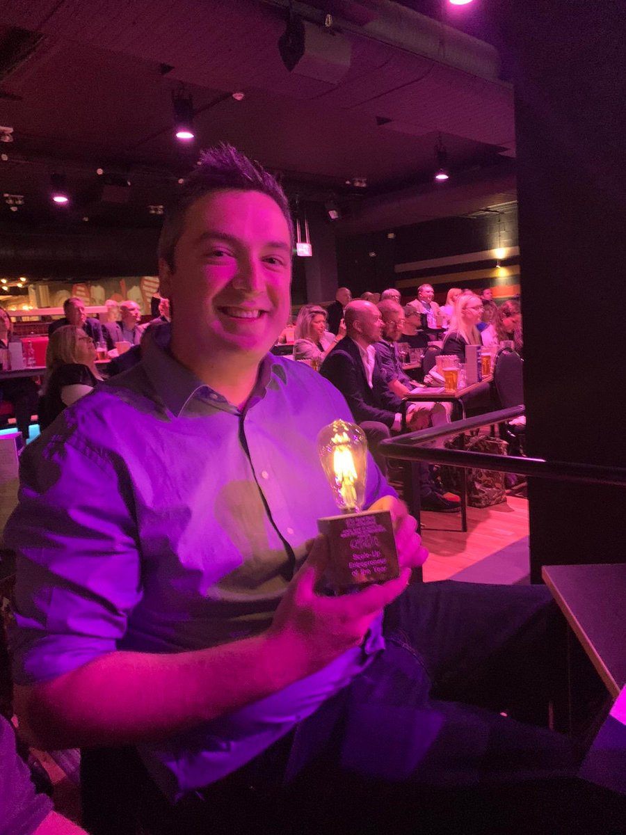 bankonsoar's tweet image. Scale-Up Entrepreneur of the Year at #GBEAGlasgow @andrewmduncan 🏆🎉