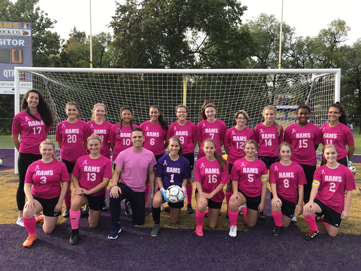 Pink-out game for Breast Cancer Awareness Month 🎀 now underway with the <a href="/AMSTGASD/">Amsterdam Schools</a> Lady Rams girls soccer team ⚽️<a href="/GASDAthletics/">Amsterdam Athletics</a>