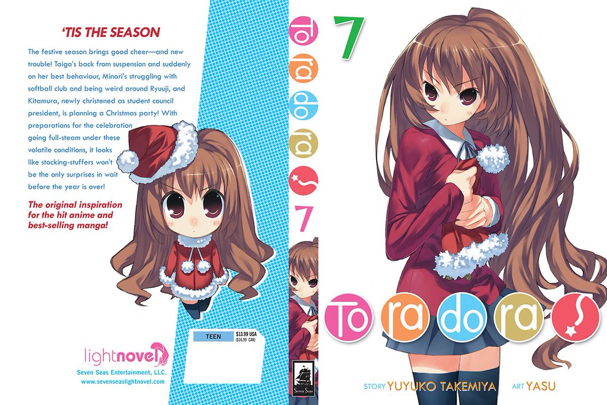 Toradora! Licensed by Seven Seas – English Light Novels