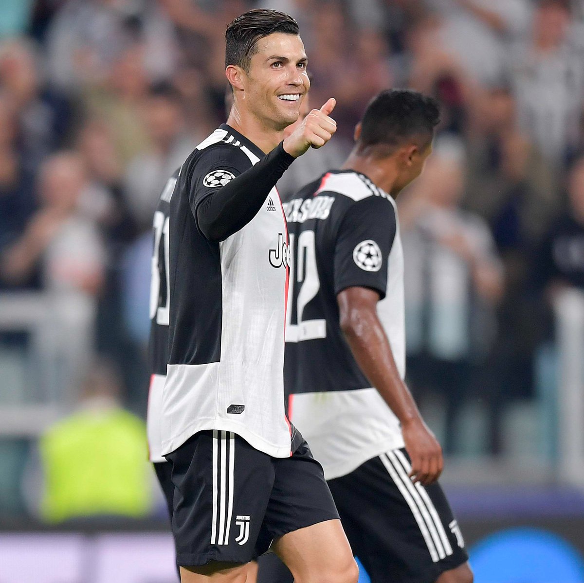 ChampionsLeague's tweet photo. 😎 Five-time winner Cristiano Ronaldo:

⚪️ 130 goals in European competition 
⚫️ Scored against 33 different teams (joint record)

#UCL https://t.co/SQR9ZVtXGL