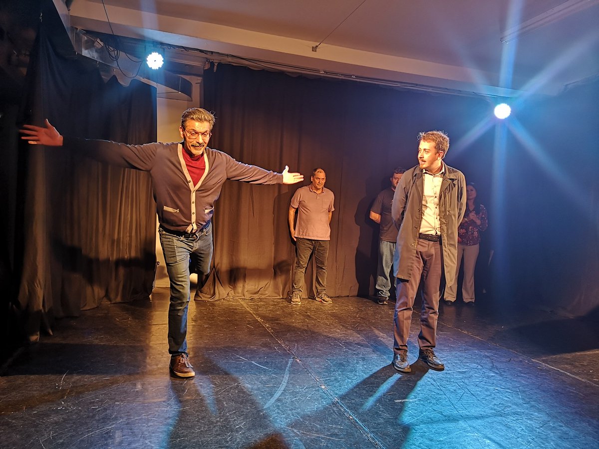 ImprovToronto's tweet photo. A fantastic #WINprov last night! Always great to see new faces as we learn and play together through the magic of #improv

#improvpants #bebold #Challengeyourself https://t.co/LCLLlchAzy