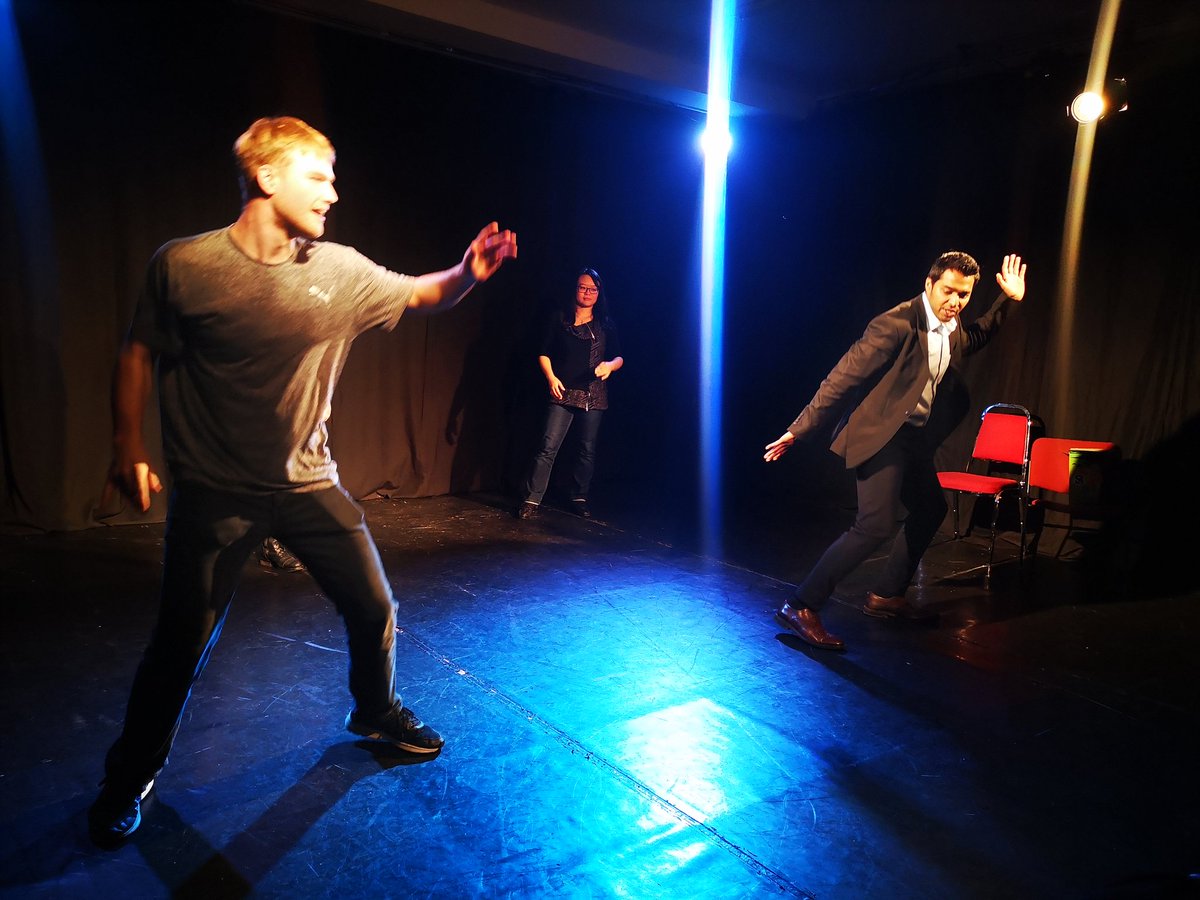 ImprovToronto's tweet photo. A fantastic #WINprov last night! Always great to see new faces as we learn and play together through the magic of #improv

#improvpants #bebold #Challengeyourself https://t.co/LCLLlchAzy