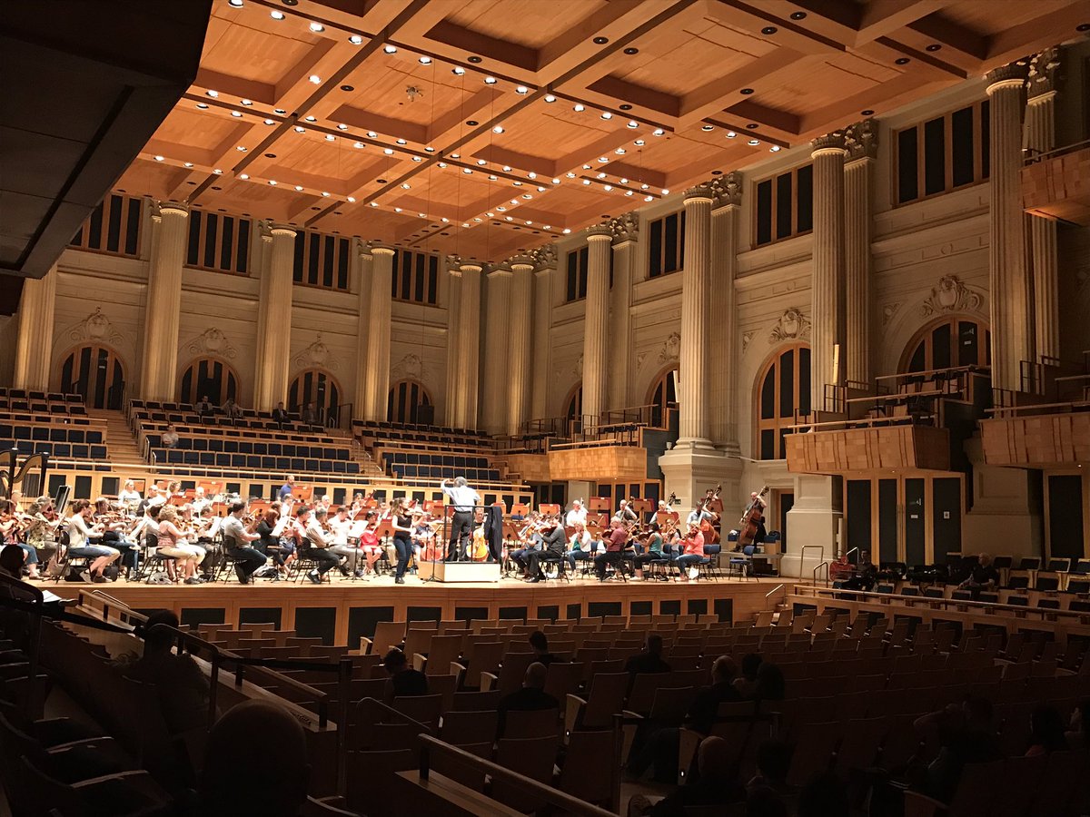 OSMconcerts's tweet photo. Open rehearsal in Sala São Paulo! With violinist @AlexandraSoumm. Ready for our first concert of this #OSMTOURNEE in Latin America 🇧🇷 https://t.co/8v2f44iI7R