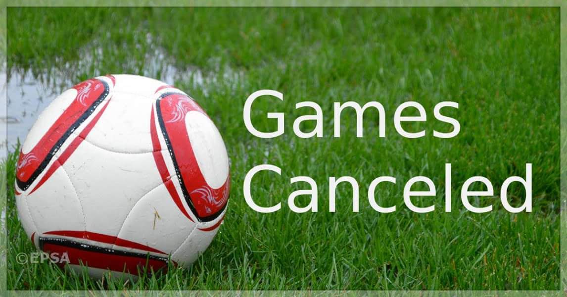 EPSASoccer's tweet photo. All games/practices have been cancelled for today at Flying Cloud.  B-Girls and E-Boys. https://t.co/S8YZw1MNRW