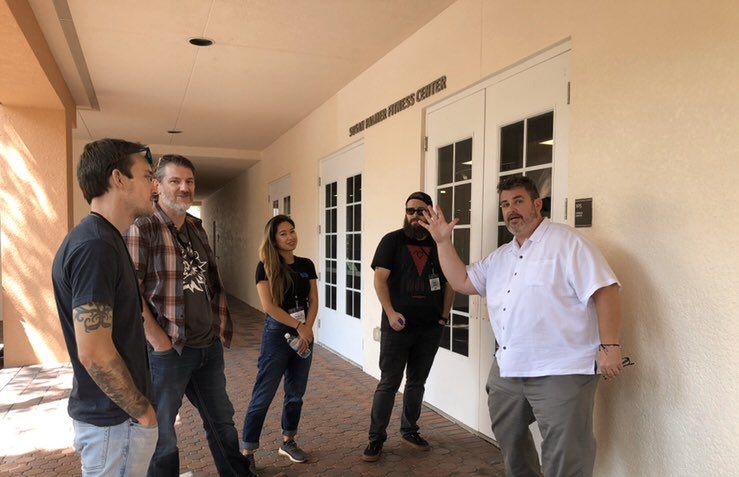 mrose_blizz's tweet photo. Had a great time yesterday engaging with the talented students @RinglingCollege for portfolio reviews, a presentation on Blizzard Art and Animation, and a Q&amp;A. Special shout out to their wonderful staff &amp; faculty for being so accommodating. #blizzlife https://t.co/2DjvBZ2Kvi