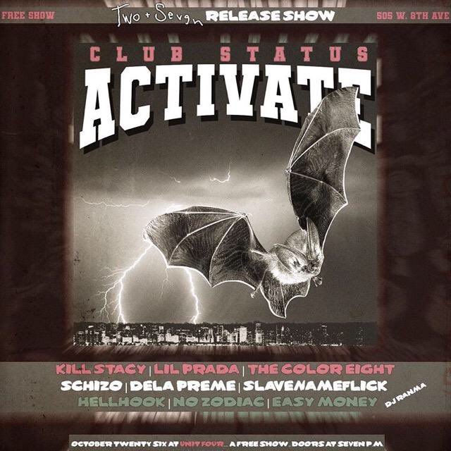 First time in Mesa
Free show on the Oct. 26 @unit4az 
Two+Seven release, get with it

                 ⛓DOMINATE⛓