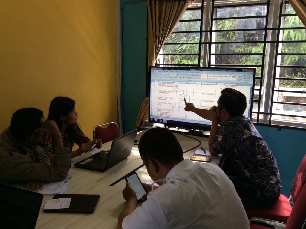 diskominfo_pb's tweet photo. COFFEE MORNING — Guna meningkatkan kinerja para ASN di Instansi yang dipimpinnya, Plt. Kepala Dinas Komunikasi dan Informatika Kabupaten Pakpak Bharat menggelar Coffee Morning bersama dengan jajaran ASN Bidang Kominfo Rabu (2/10). https://t.co/utMtNf0FoR