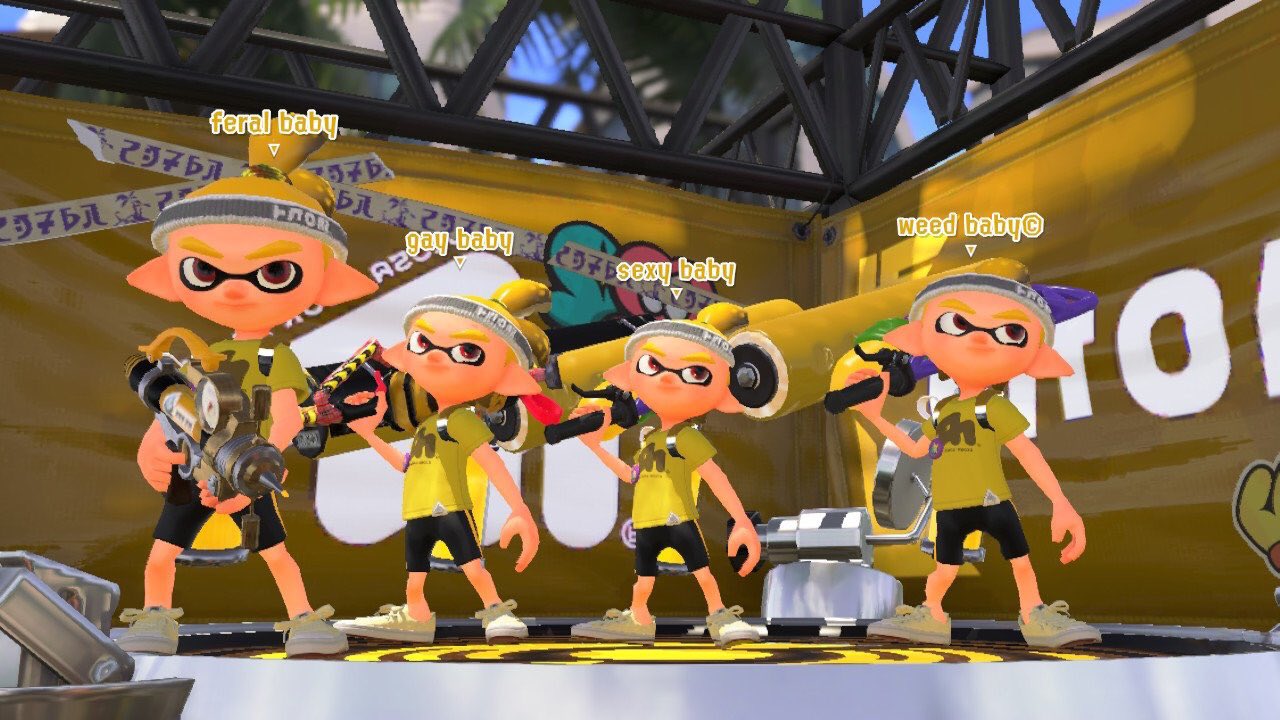 splatoon names on Twitter "https//t.co/ASBbGGAKoO" / Twitter