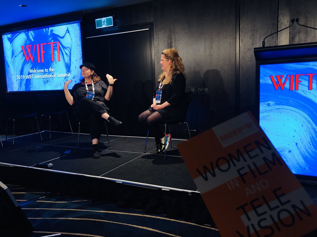 #WIFTI Summit 2019 on w #Māori welcome, intro intl board #HeleneGranqvist #SusanBrinton #SueMcEvoy #MelanieYonks <a href="/NicAckermann/">Nicole Ackermann</a>, masterclass w #Oscar winner #PhilippaBoyens #TheLordOfTheRings &amp; #NannaFrankRasmussen.
Thanks to Goethe-Institut New Zealand for supporting #WIFTGermany