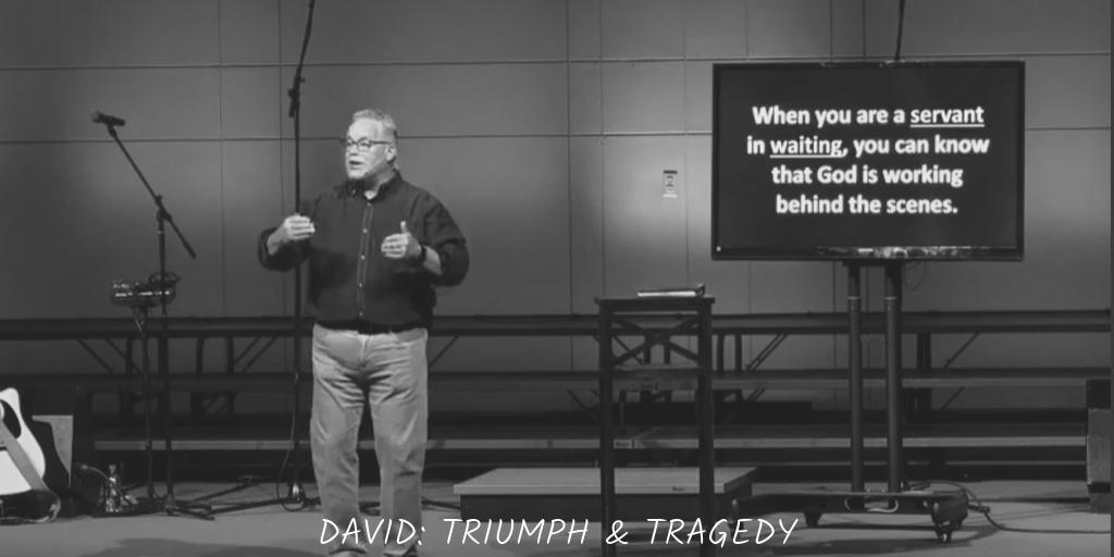 NorthparkBapt's tweet photo. How comforting to know that when we are waiting on God, He is working behind the scenes! #david #triumphandtragedy https://t.co/ABKQA1Z1ER
