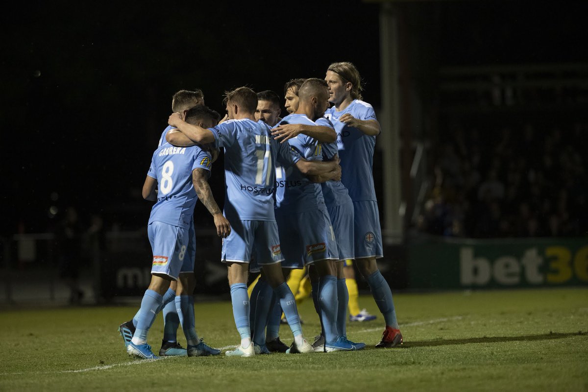 MelbourneCity's tweet photo. Yeah the boys! 🤙

@FFACup Final, here we come! https://t.co/rK6ZapV7aB