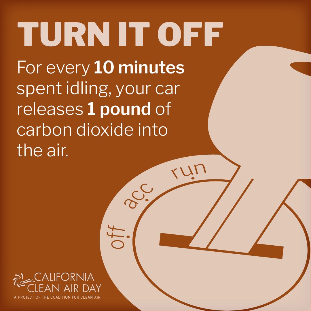 ZeroWaste4LA's tweet photo. #CleanAirDayCA is TOMORROW! @CleanAirDay

Over 70% of commuters in California drive to work alone EVERY DAY! That’s over 12 Million people emitting a pound of CO2 EVERY MILE!

Take the Clean Air Pledge:
- Carpool More
- Ride Public Transit
- Bike, Walk or Scoot for trips <1 Mile https://t.co/Lh9W85IGdc