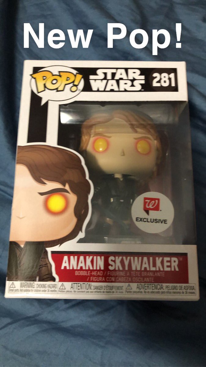 This_is_Stro's tweet photo. Finally found the Walgreens exclusive Anakin Skywalker @funko Pop! #PopHunters https://t.co/YYc5sSKnVd