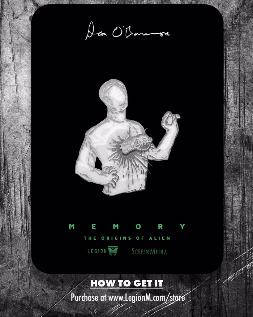 .<a href="/MemoryAlienDoc/">Memory: The Origins of Alien</a> is CERTIFIED FRESH on Rotten Tomatoes and available at select nationwide theaters and on VOD October 4th. To celebrate, Legion M and Screen Media are offering FREE limited edition pins (while supplies last). Learn how to collect them all: legionm.com/shareholder-up…