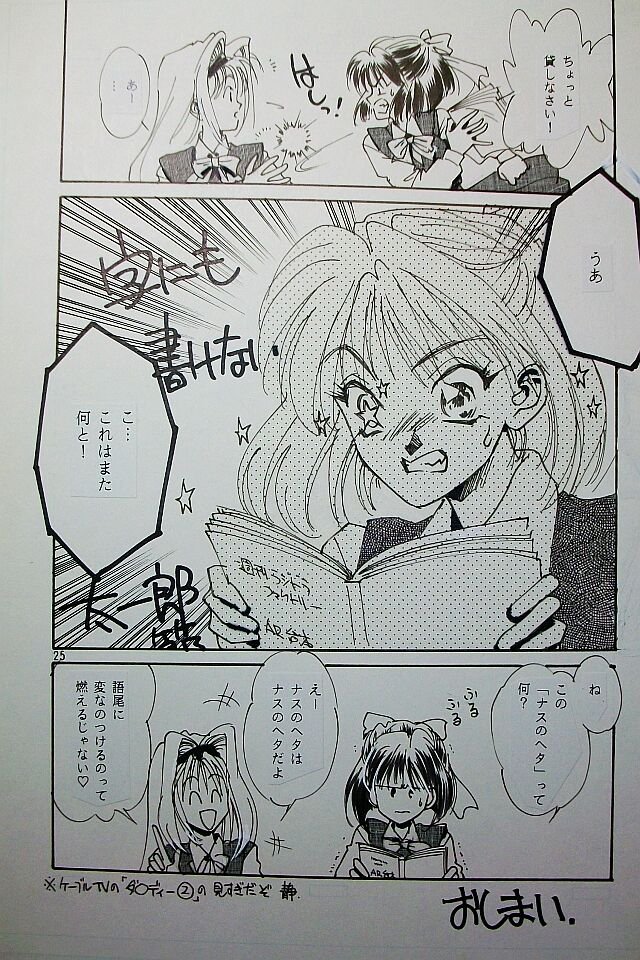 何か良いなコレ。>取りあえず、遥か以前の同人原稿で便乗!(をいコラw 