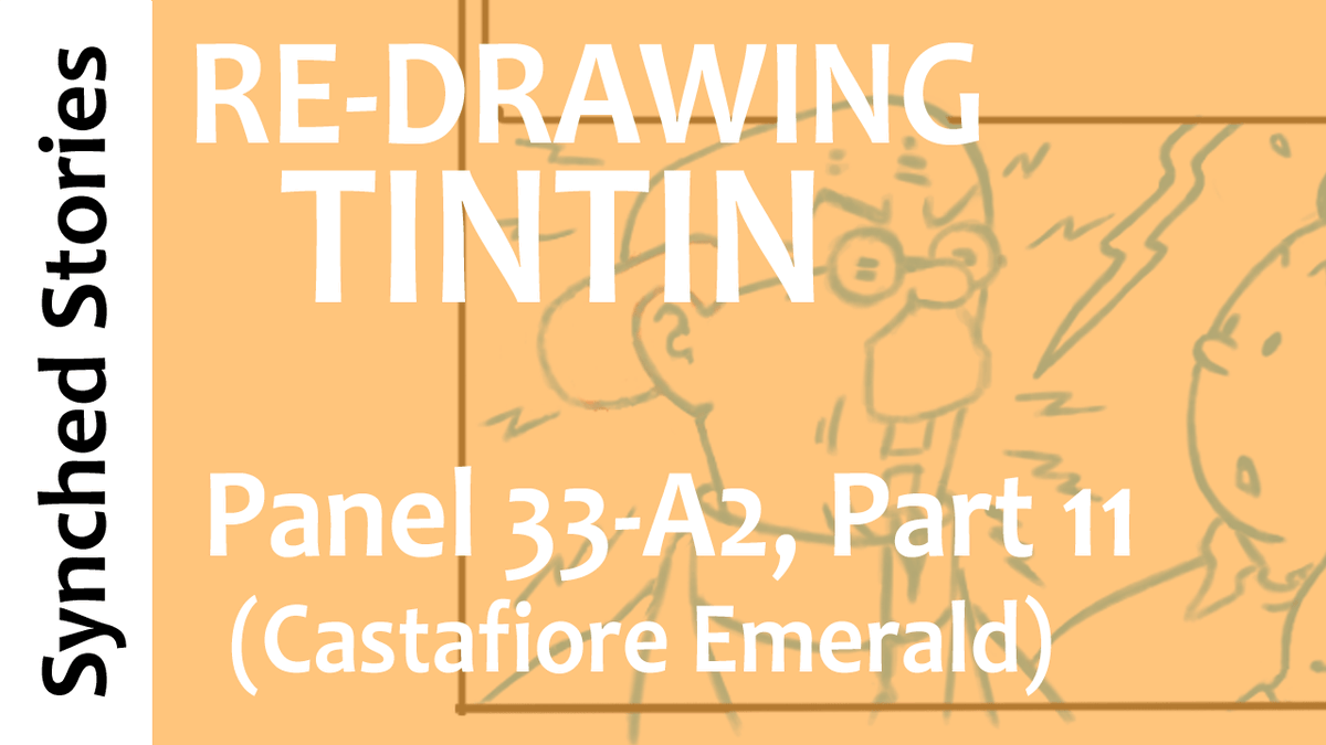 #ud11comic #unlimiteddanger #makecomics #makingcomics #comic #comics #comicbook #comicbooks #indiecomics #webcomics #bd #tintin  #draw #drawing

5 min ago: "Re-drawing Tintin: Panel 33-A2 in The Castafiore Emerald -- Part 11: Refining Anger Lines Effects"

youtu.be/SZKnY1J91OU