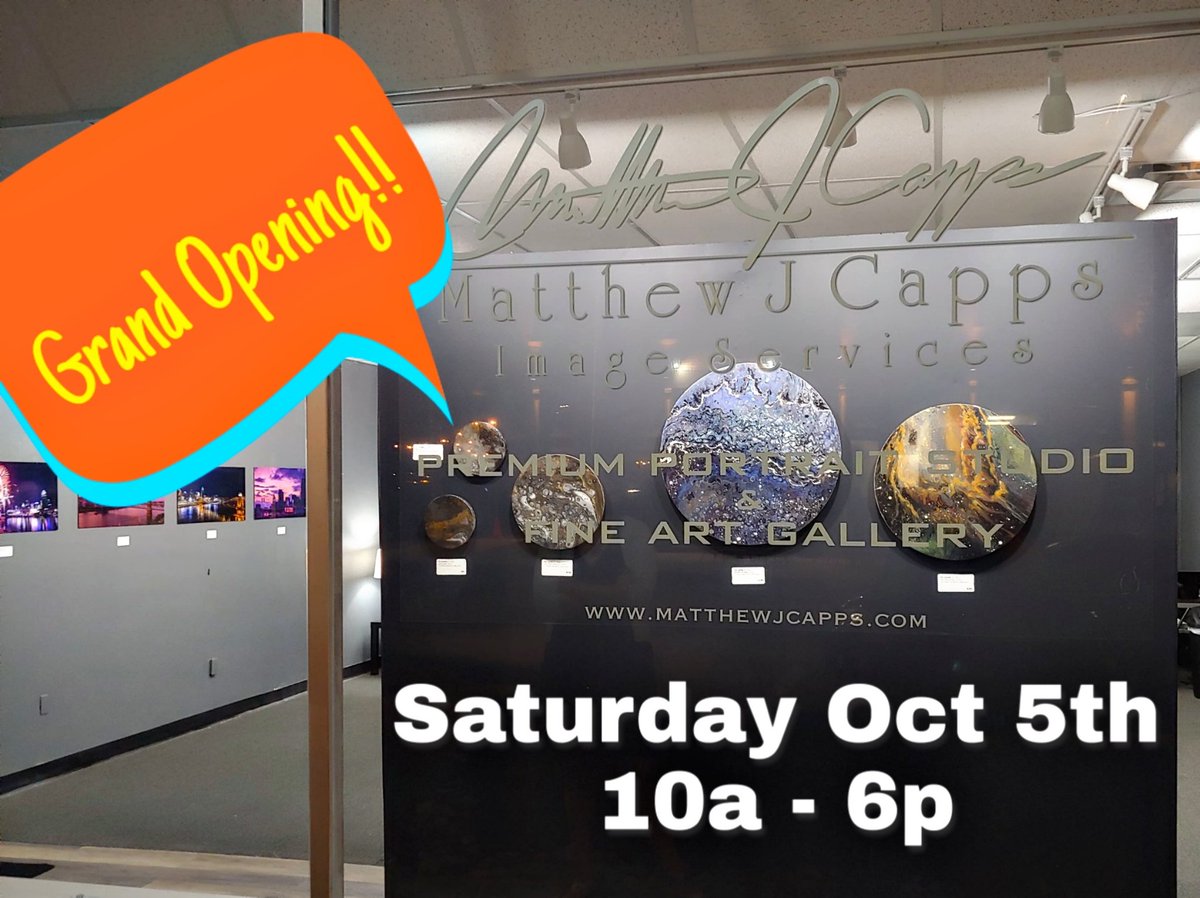 MrsPuttyhead's tweet photo. It's finally here!!! Our studio 🍾GRAND OPENING🥂🎉 This Sat Oct 5th 10am drinks, coloring contest, free 📸 for Kidsfest, &amp;more follow in Instagram @MrsPuttyhead to get updates #artgallery #grandopening #lovelandohio #shoplocal #ohio #kidsfest #coloring #freephotos #newbusiness https://t.co/1iwHH6vXNu