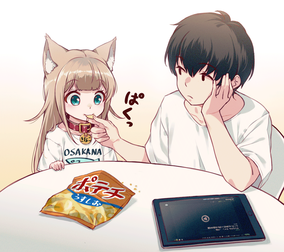 おねだり
#うちのねこが女の子でかわいい 