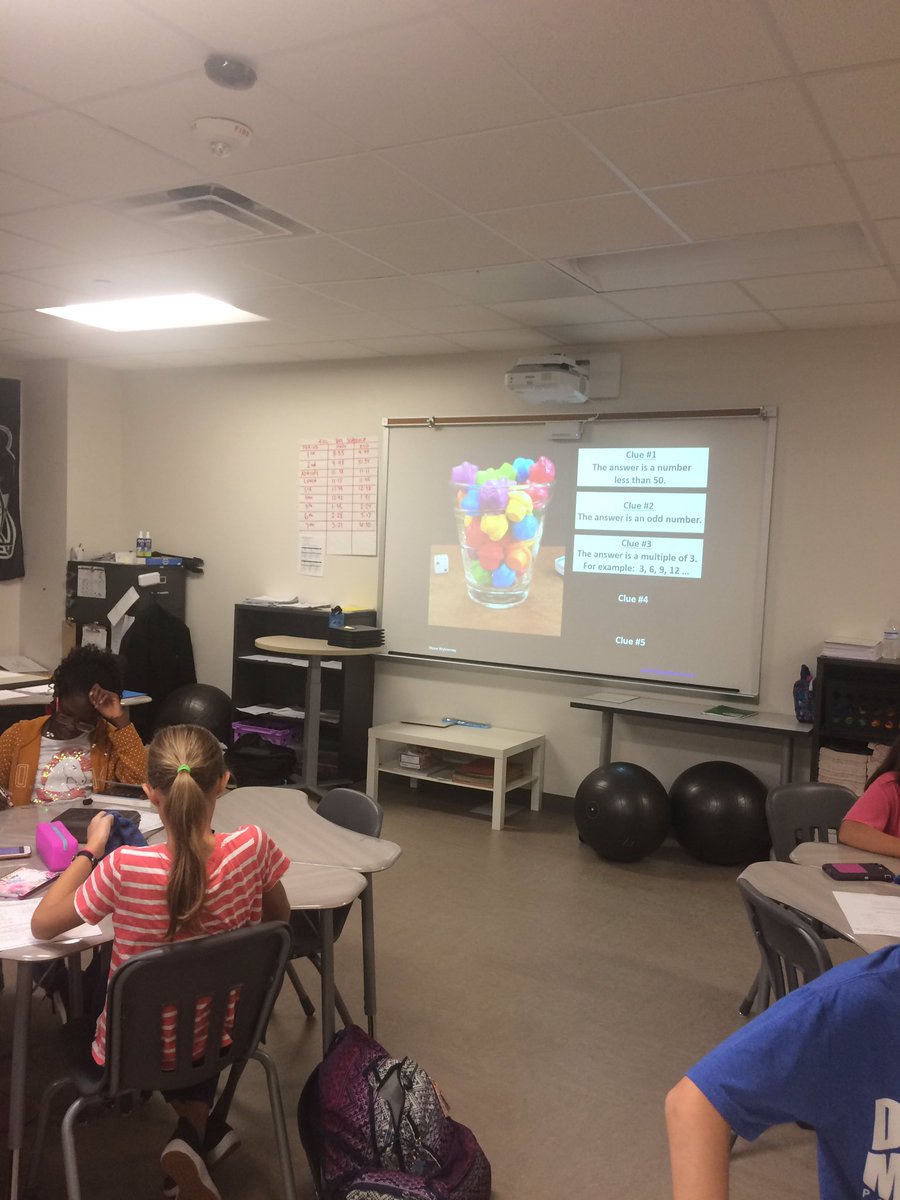 ILead4success's tweet photo. Today we used @SteveWyborney Esti-Mysteries for our number sense routine. The students ❤️ it. #MathCadre #FBISDmathbingo #FBISDlearns https://t.co/SmtICyAgZO