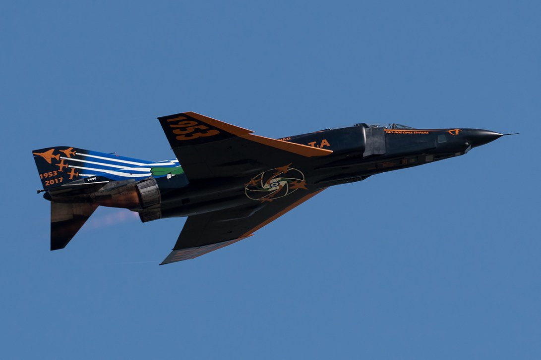 CaVassilios's tweet photo. GREECE-HELLENIC AIRFORCE- RF-4E Phantom
On May 5, 2017, the Hellenic Air Force retired its final three RF-4E ‘Recce’ Phantom II aircraft during a ceremony at their home base of Larissa.
#Greece #rf４e #Airforce 
https://t.co/i2If2JH7vV
https://t.co/BpwcYKkodY https://t.co/Vzy3zKetQt