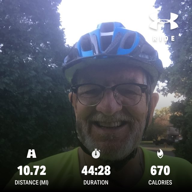 jrsmith1154's tweet photo. First ride in October in the books. Can’t wait to see how many miles I can do this month. So thankful for the health and strength to ride. #cycling #cyclinglife #cyclinggrandpa #plexus #plexusslim #plexusgetactive #thankful https://t.co/APZcEwi4Zt
