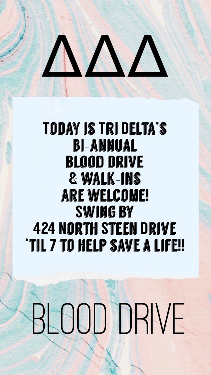 JACKSSTAFF23's tweet photo. Have you stopped by the blood drive yet? It's not too late! Swing by 424 North Steen Drive to help save a life! #AxeEm https://t.co/ynOxfTYNIx