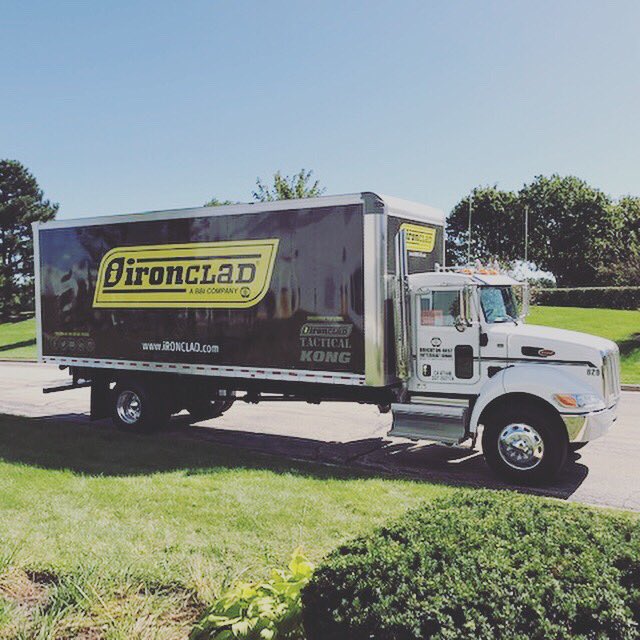 Watch out Chicago! Here comes our new Brighton Best/Ironclad Truck. #ironcladgloves #newwheels #whatoutchicago #newride #glovewhatyoudo #transportation #delivertruck #handsafety #brightonbestinternational #fastenal #localdelivery