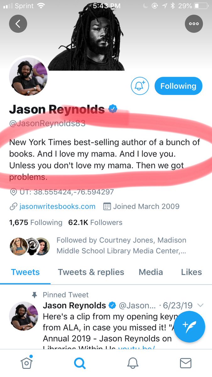 mrsrlibrarian's tweet photo. #momgoals @Walker_33_R https://t.co/xMEavuVuLI