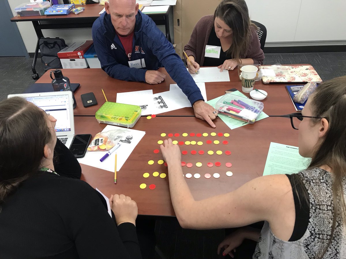 AlishaZare's tweet photo. What a test in perseverance :) tried multiple strategies to solve the “Locker Problem” 🔐
@USDUpdates Ts experienced some productive struggle as their initial strategies were inefficient. Collaboration to the rescue!
#USDlearns #EMpowered19 #kcimaths @SJellin @USD_SUP #MTBoS https://t.co/mG8qsAywsx