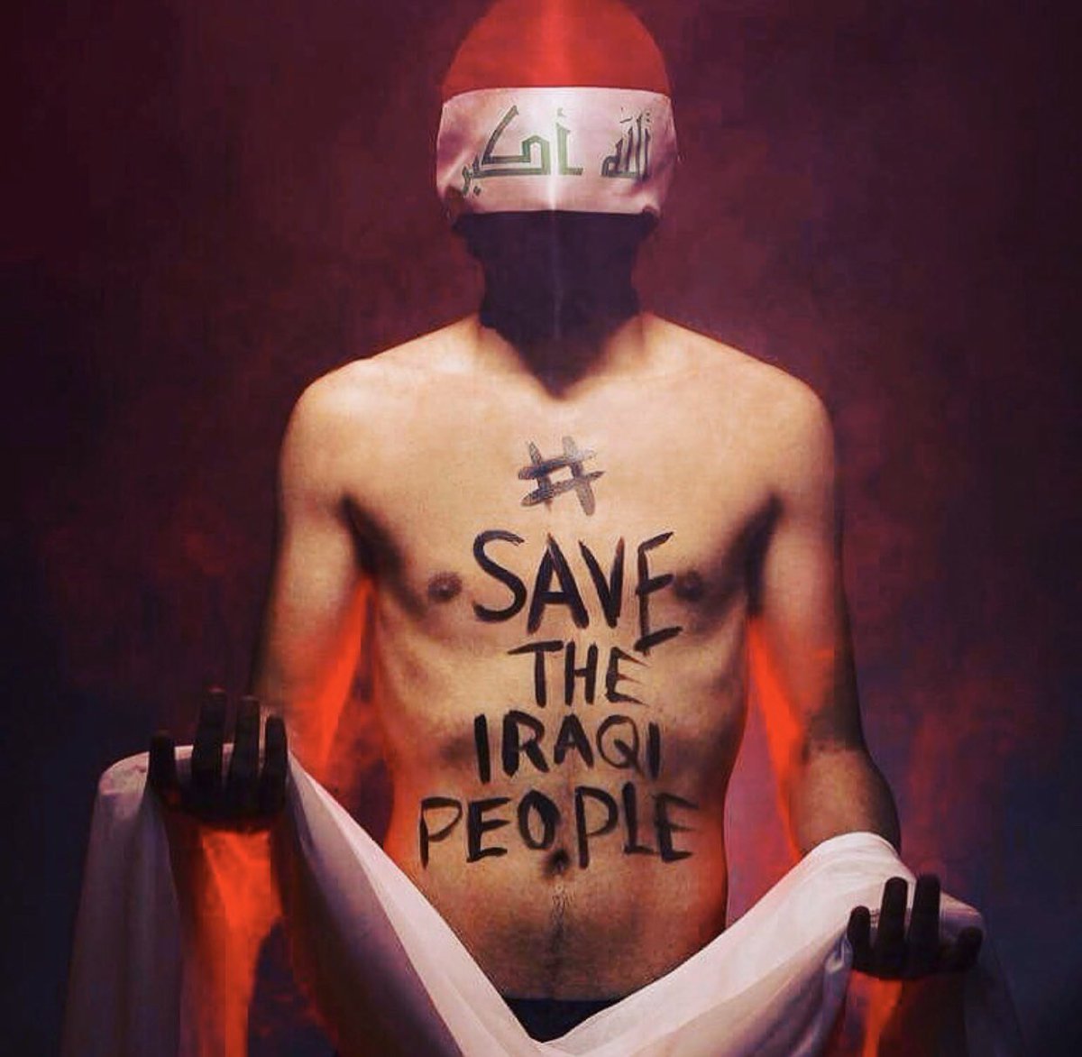 #Hello_world
#There_are_people_Making #Revolution_now_in_iraq !
#Show_your_support_for_the #right_of_Iraq_people_to #protest_peacefully
#Save_the_Iraqi_people
#HELP_Iraq
#saveIraqipeople