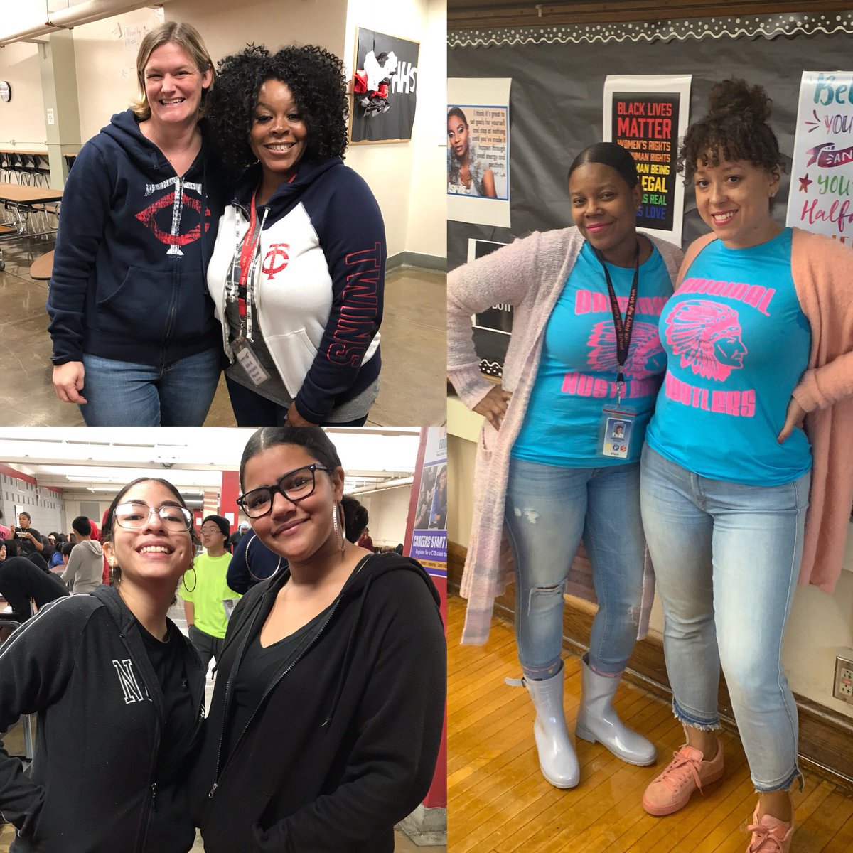 Spirit Week continues with Twin Day! What a great day seeing double and even quadruple! Tomorrow is Hollywood Wednesday and it’s getting better! Happy Homecoming #patriotnation #PHamilyMatters #Homecoming19 #twinday