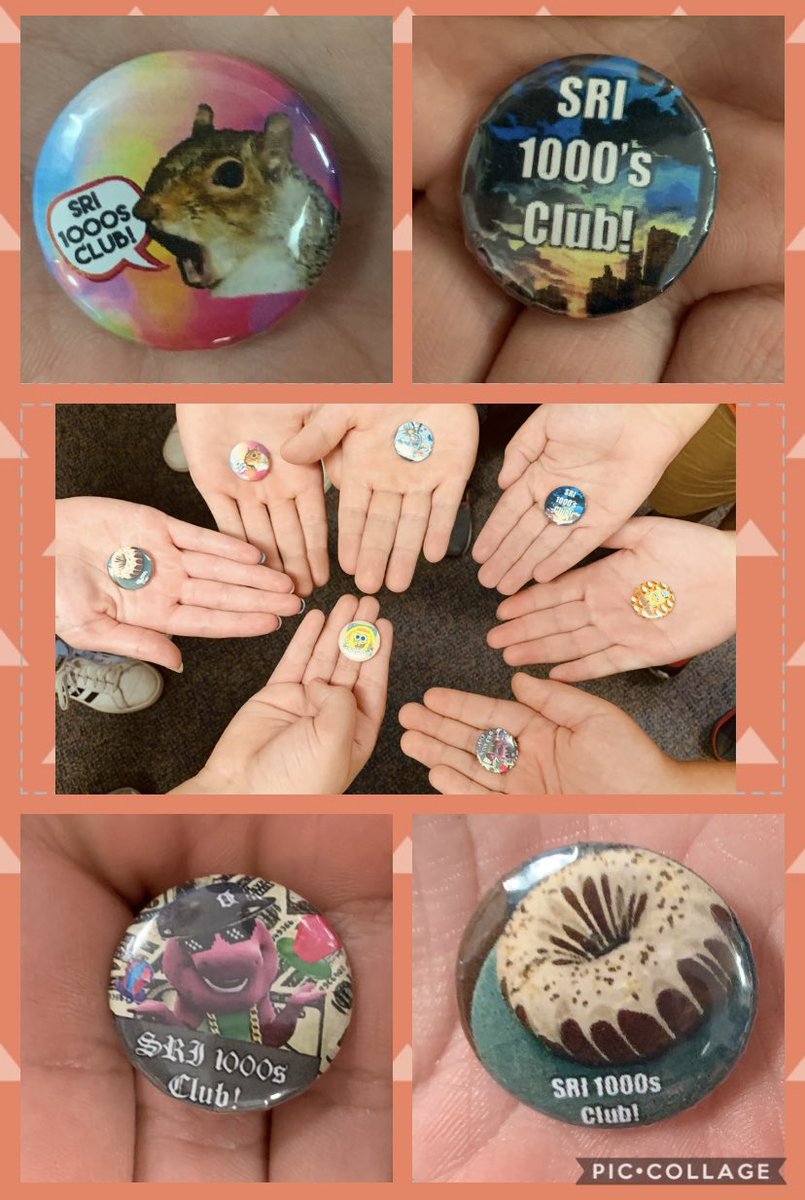 Salk6thGrade's tweet photo. Congratulations to Mrs. Jenks’ 1st trimester SRI 1000’s Club members! They got their certificates and picked out their pins today. Readers are leaders—Keep up the good work! #salksoars #FraserFamily https://t.co/HBkkvzDS5r