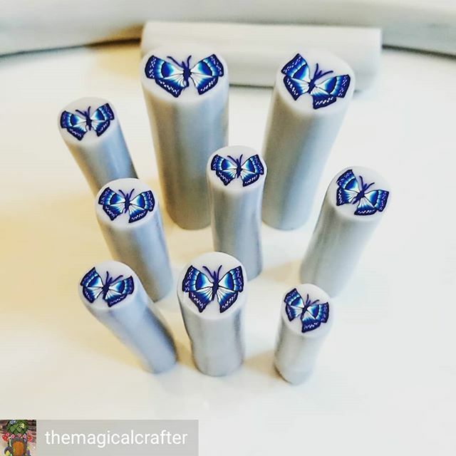 IrishPCGuild's tweet photo. Reposted from @themagicalcrafter -  Butterflies 🦋

#polymerclay #premo #buypremoireland #handmade #canebuilder #Fimo #bluebutterfly #Grafittitag #polyformproducts 
@irishpolymerclayguild - #regrann https://t.co/HEN9vrtT4K https://t.co/zMMXJ0ddKP